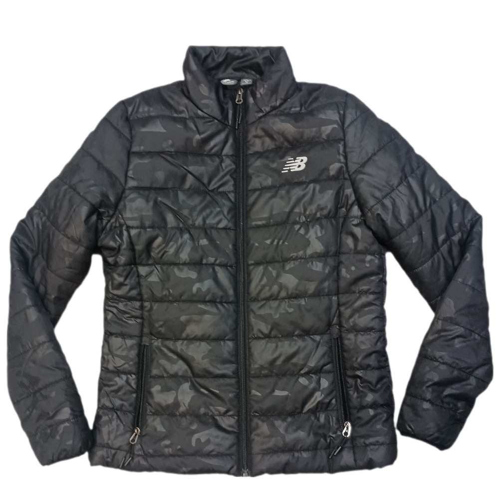 New Balance‎ Reflective Full Zip Puffer Jacket Y2K Vintage SKUW544